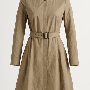Cop.Copine Tan Long Sleeve coat